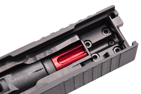 Nova CNC Aluminum 19 MOS Slide Kit for Tokyo Marui TM G Model 19 Gen3 GBB Series ( Black )