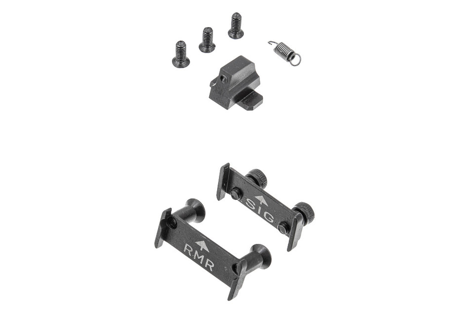 Nova CNC Aluminum P320 XCarry Legion Slide Set for SIG AIR / VFC P320 M17 GBBP Series -Titanium Grey