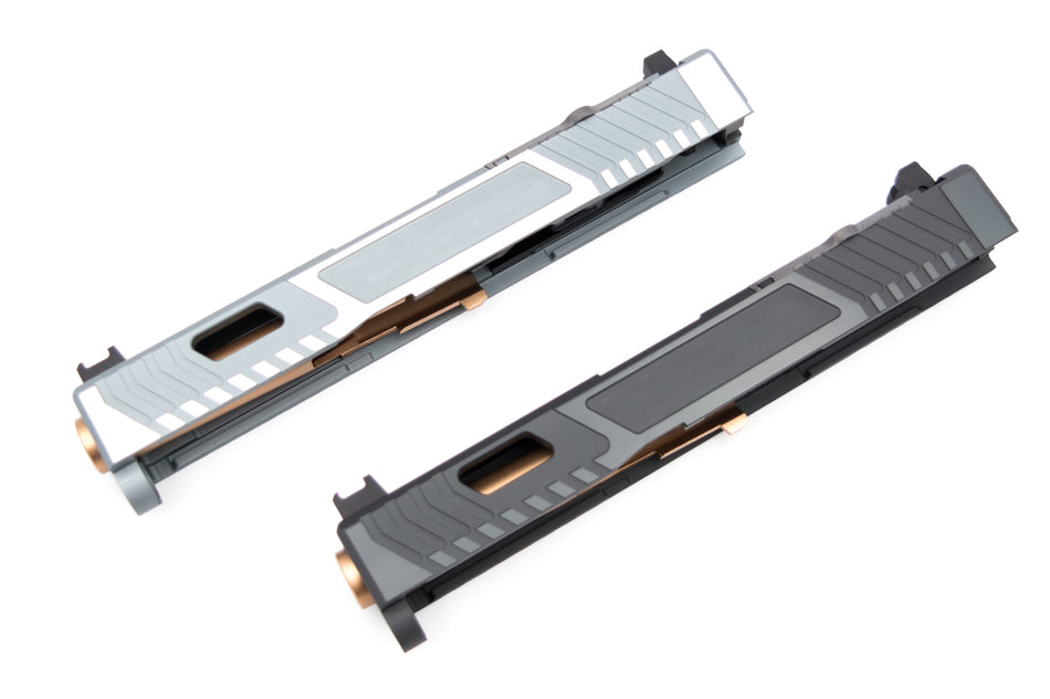 Nova T Style G Model RMR Cut Slide Kit w/ BBU for Marui TM G19 Gen3 GBBP Series ( CNC Aluminum Limited Edition )-Black