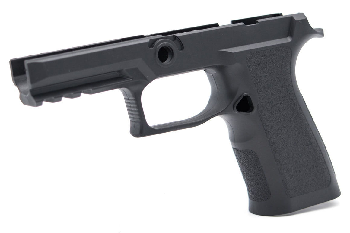 Nova P320 X-Series Custom Polymer Frame Grip for SIG / VFC P320 M17 M18 GBBP Series ( Carry size )-Black