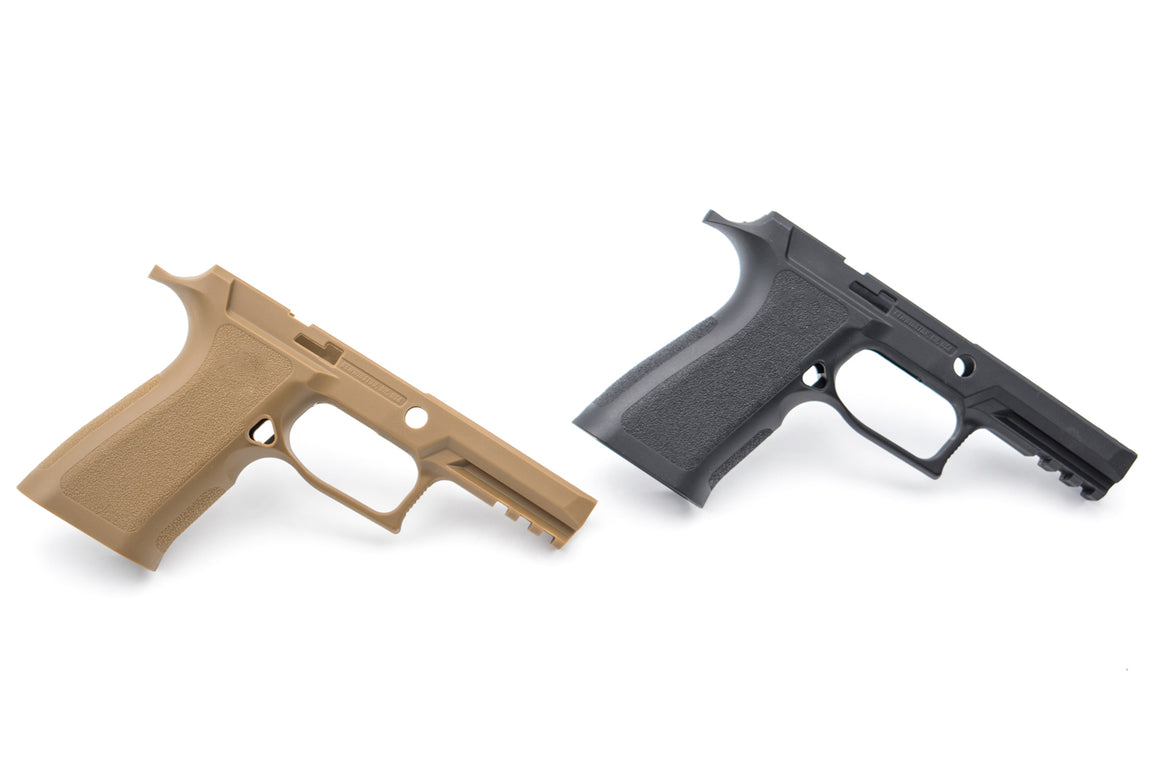 Nova P320 X-Series Custom Polymer Frame Grip for SIG / VFC P320 M17 M18 GBBP Series ( Carry size )-Black