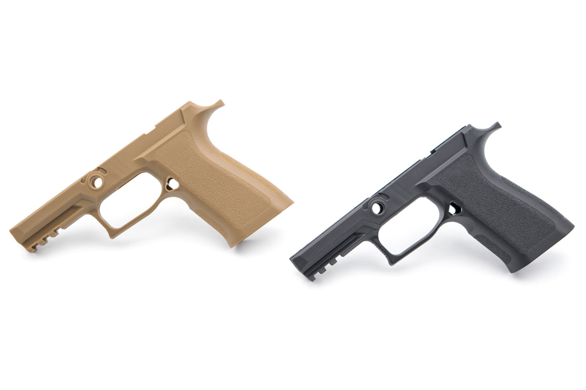 Nova P320 X-Series Custom Polymer Frame Grip for SIG / VFC P320 M17 M18 GBBP Series ( Carry size )-Black