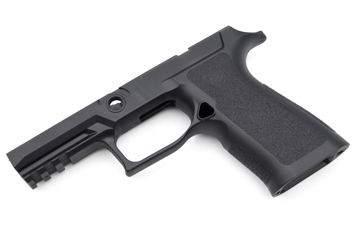 Nova P320 X-Series Custom Polymer Frame Grip for SIG / VFC P320 M17 M18 GBBP Series ( Carry size )-Black
