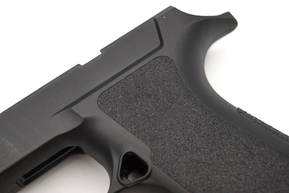 Nova P320 X-Series Custom Polymer Frame Grip for SIG / VFC P320 M17 M18 GBBP Series ( Carry size )-Black