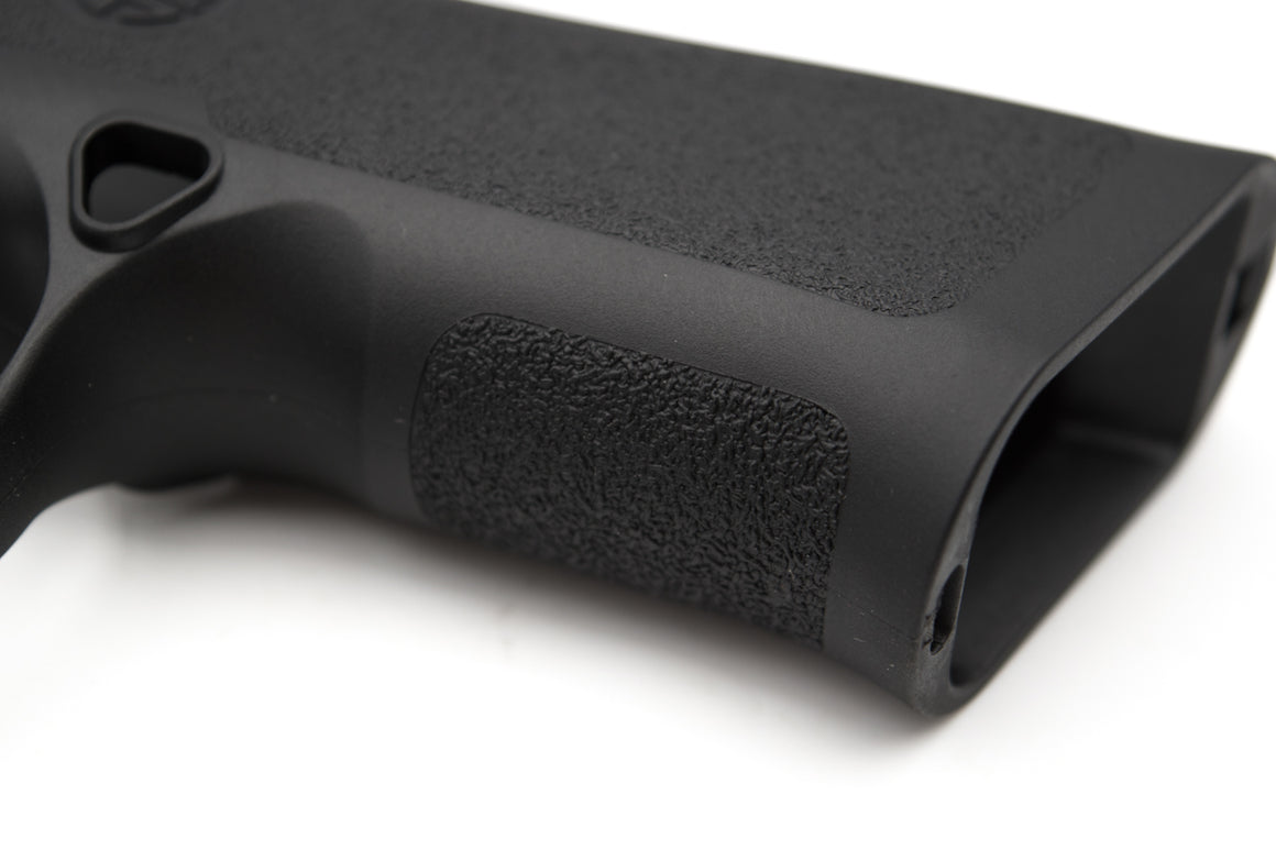 Nova P320 X-Series Custom Polymer Frame Grip for SIG / VFC P320 M17 M18 GBBP Series ( Carry size )-Black
