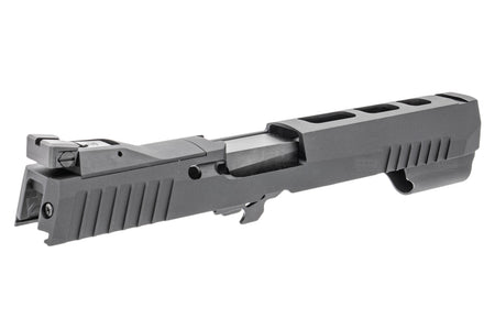 Nova P320 XFIVE Aluminum Slide Set for SIG AIR / VFC P320 M17 M18 GBBP Series ( Black / Tan / Silver )-Tan