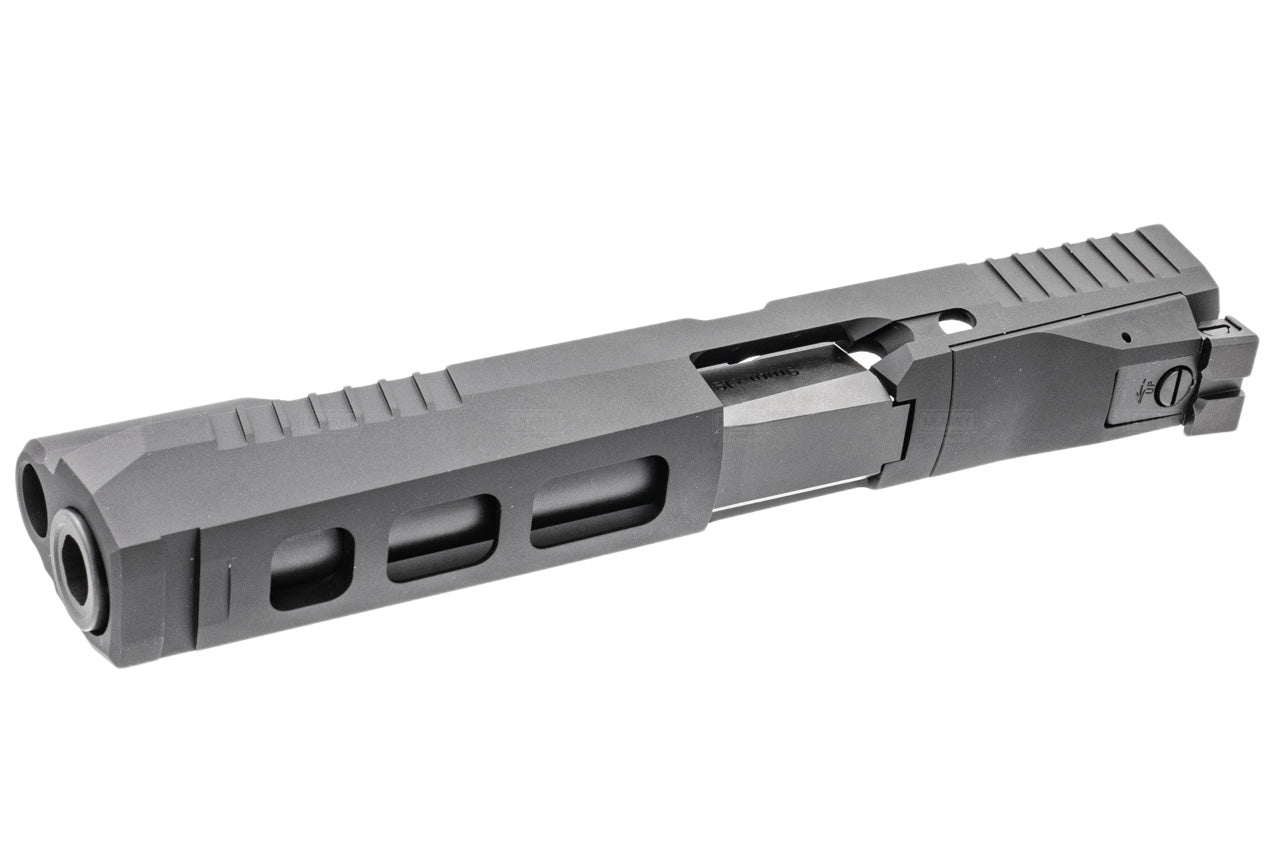 Nova P320 XFIVE Aluminum Slide Set for SIG AIR / VFC P320 M17 M18 GBBP Series ( Black / Tan / Silver )-Tan