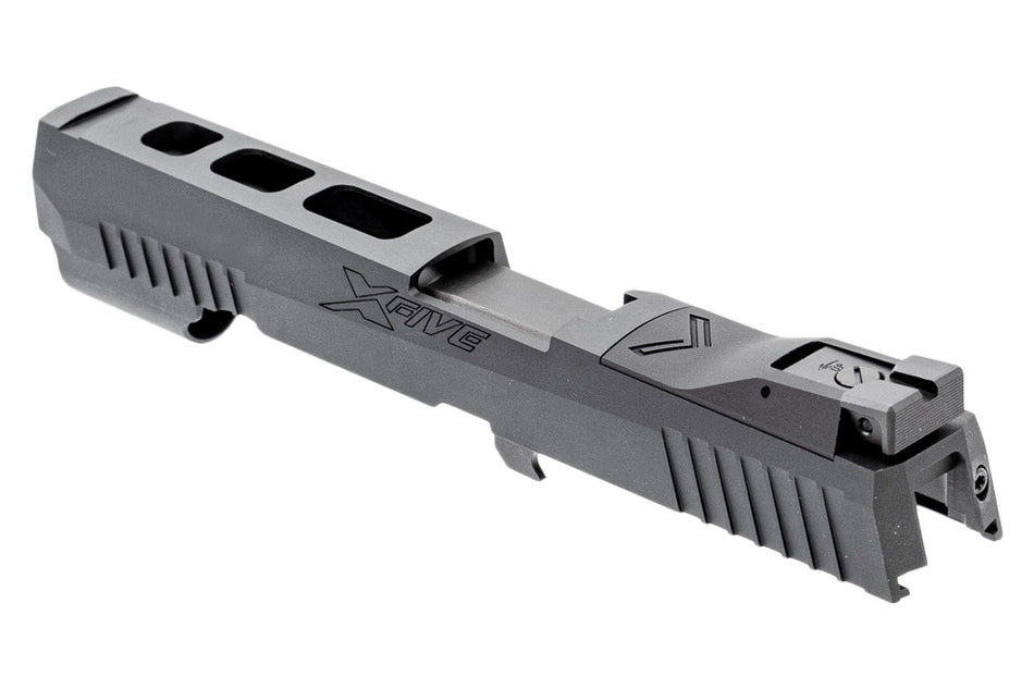 Nova P320 X FIVE X5 Legion Style Aluminum Slide Set for SIG AIR / VFC P320 M17 M18 GBBP Series ( Black )
