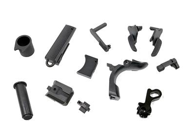 Nova M45A1 CQBP Aluminum Frame & Slide Kit for Marui Airsoft 1911 Series ( Black )