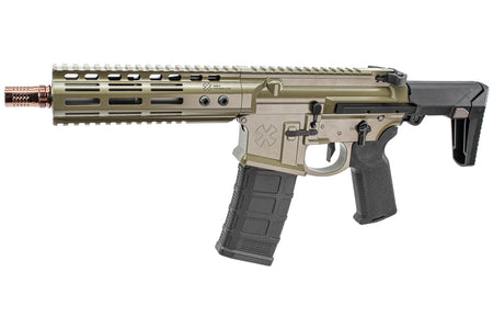 EMG Noveske Licensed 7.94” Gen 4 Ghetto Blaster Complete Build MWS GBBR Airsoft ( by DYTAC ) ( JKTG Custom Made ) ( Limited Edition ) Noveske Tiger Eye Brown