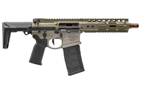 EMG Noveske Licensed 7.94” Gen 4 Ghetto Blaster Complete Build MWS GBBR Airsoft ( by DYTAC ) ( JKTG Custom Made ) ( Limited Edition ) Noveske Tiger Eye Brown