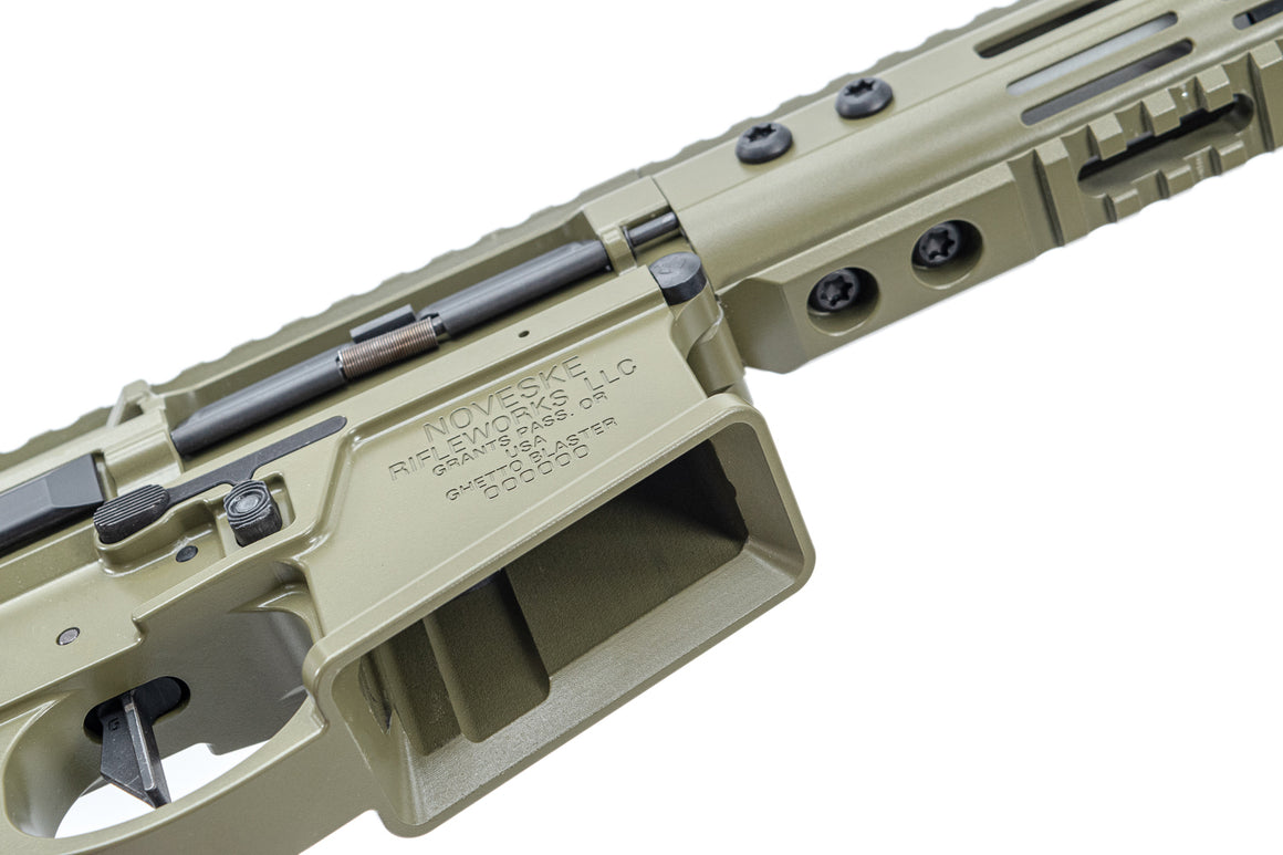 EMG Noveske Licensed 7.94” Gen 4 Ghetto Blaster Complete Build MWS GBBR Airsoft ( by DYTAC ) ( JKTG Custom Made ) ( Limited Edition ) Noveske Tiger Eye Brown