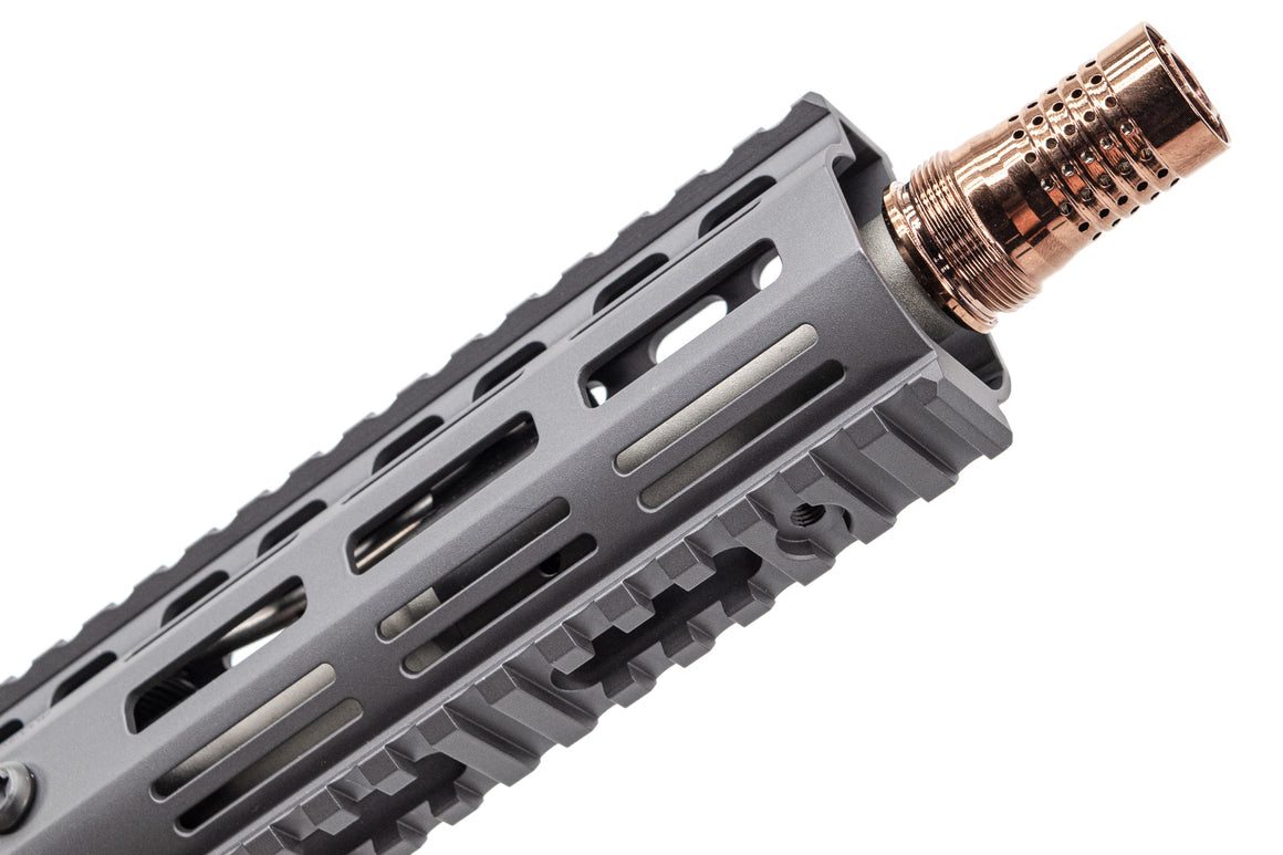 EMG Noveske Licensed 7.94” Gen 4 Ghetto Blaster Complete Build MWS GBBR Airsoft ( by DYTAC ) ( JKTG Custom Made ) ( Limited Edition ) Noveske Tiger Eye Brown