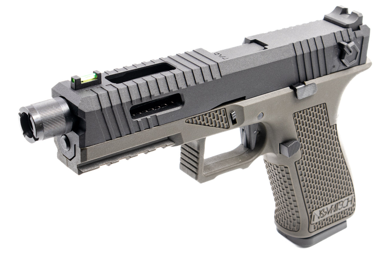 Novritsch SSP18 Gas Blowback Pistol ( Black / OD ) – Prozi Shop