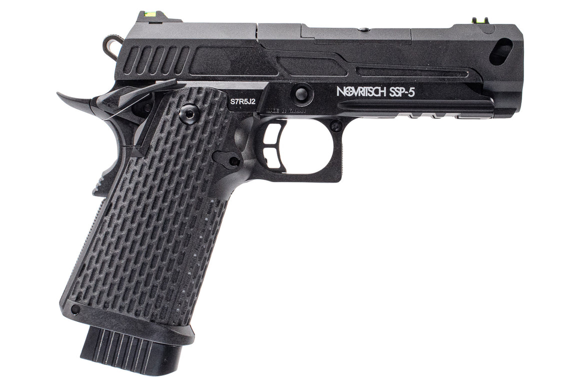 Novritsch SSP5 4.3 GBBP Gas Blowback Pistol Airsoft ( Black ) ( Hi-Capa 4.3 )