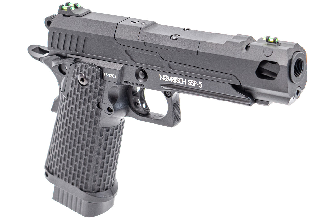 Novritsch SSP5 5.1 GBBP Gas Blowback Pistol Airsoft ( Black ) ( Hi-Capa 5.1 )