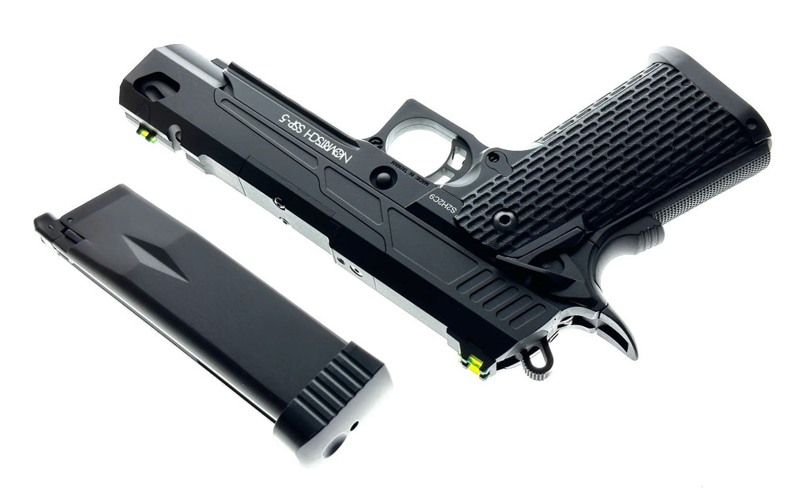 Novritsch SSP5 5.1 GBBP Gas Blowback Pistol Airsoft ( Black ) ( Hi-Capa 5.1 )