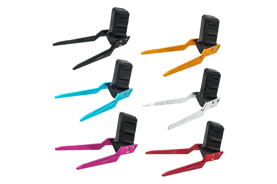 Nexxspeed CNC Aluminum With 3D Printed Pistol Display Stand For Marui TM Hi-Capa GBBP Series -Purple