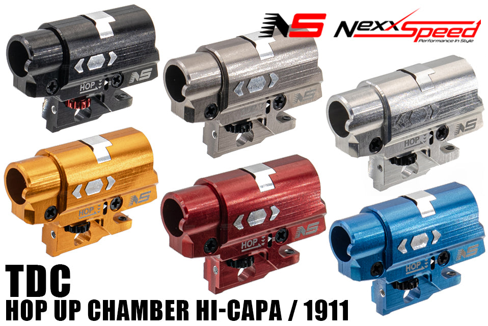 NexxSpeed TDC Hop Up Chamber For Tokyo Marui TM Hi-Capa 4.3 / 5.1 / Gold Match / 1911 GBBP ( Purple )