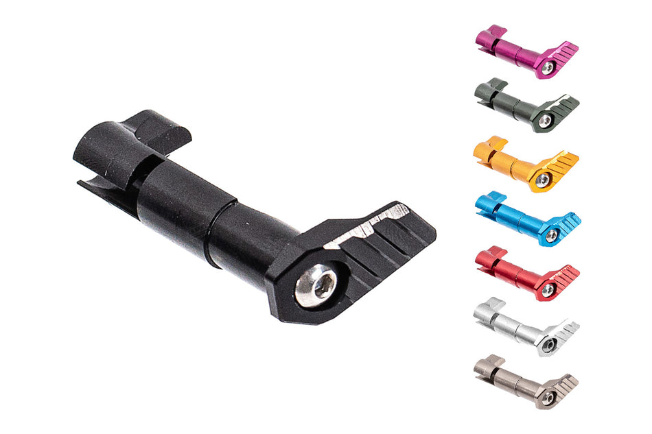 NexxSpeed CNC Aluminum Magazine Catch For Marui TM Hi-Capa 4.3 / 5.1 / Gold Match GBBP Series-Purple