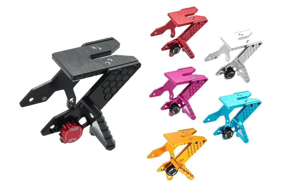 Nexxspeed CNC Aluminum RMR Mount With Thumb Rest For Action Army AAP-01 GBBP Series-Purple