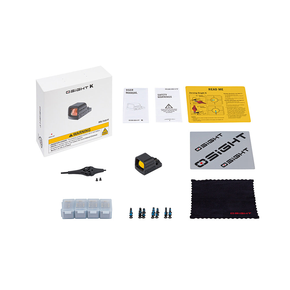 OLIGHT Osight K Open Reflex Red Dot Sight ( 6 MOA )