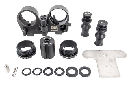 OMG GEN 3M AR Folding Stock Adapter for TM MWS / VFC AR GBBR Airsoft Type ( Steel QPQ )