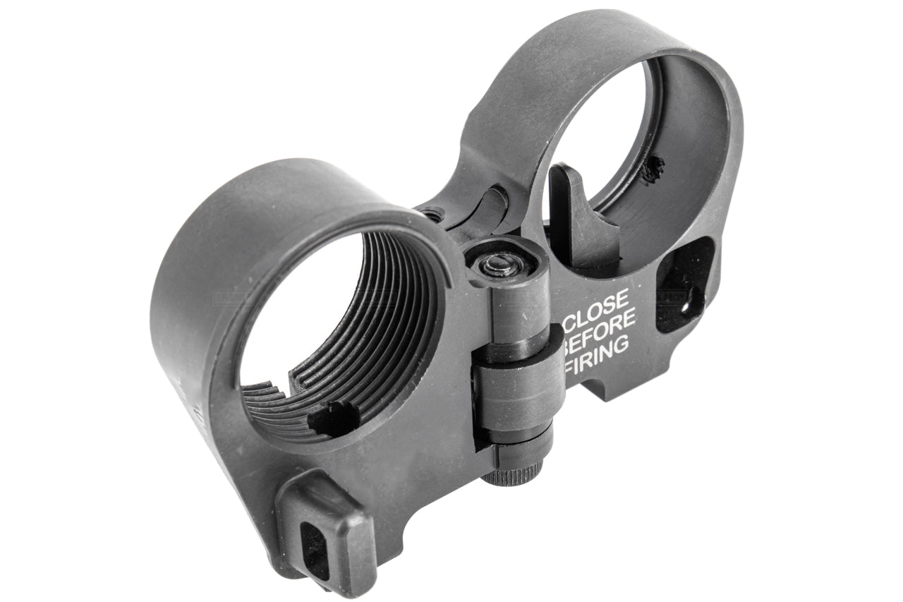 OMG GEN 3M AR Folding Stock Adapter for TM MWS / VFC AR GBBR Airsoft Type ( Steel QPQ )