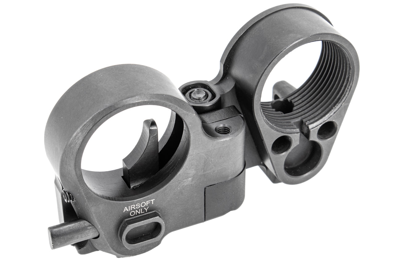 OMG GEN 3M AR Folding Stock Adapter for TM MWS / VFC AR GBBR Airsoft Type ( Steel QPQ )