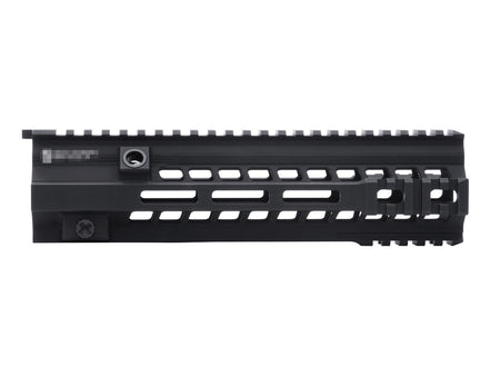 OMG G Style SMR HK416 MK15 10.5 Inch M-LOK Handguard Rail for Airsoft Only ( Barrel Nut for AEG / MWS / PTW Spec. ) ( Black / DE )-Dark Earth ( DE )