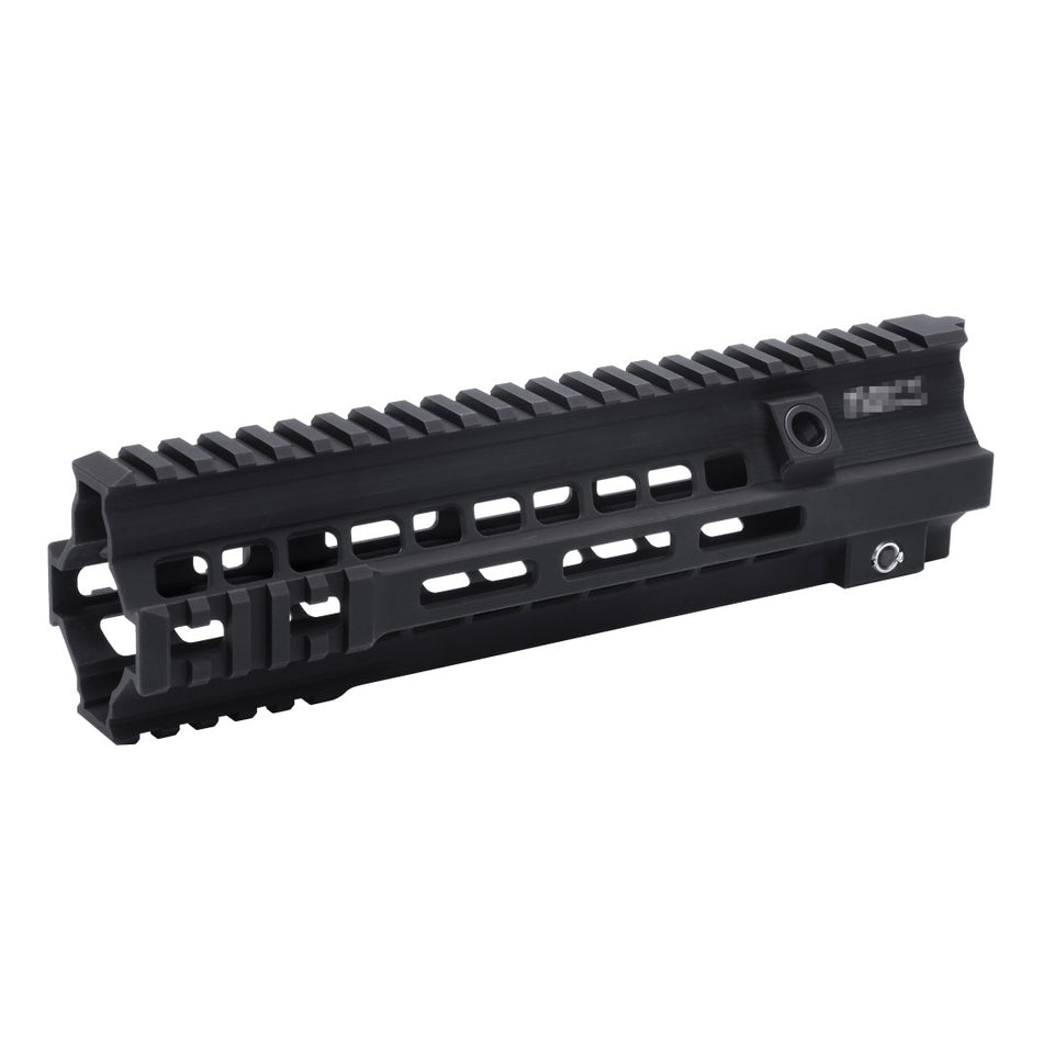 OMG G Style SMR HK416 MK15 10.5 Inch M-LOK Handguard Rail for Airsoft Only ( Barrel Nut for AEG / MWS / PTW Spec. ) ( Black / DE )-Dark Earth ( DE )