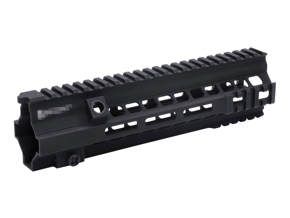 OMG G Style SMR HK416 MK15 10.5 Inch M-LOK Handguard Rail for Airsoft Only ( Barrel Nut for AEG / MWS / PTW Spec. ) ( Black / DE )-Dark Earth ( DE )