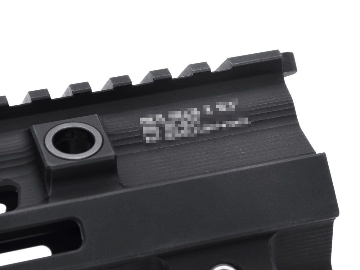 OMG G Style SMR HK416 MK15 10.5 Inch M-LOK Handguard Rail for Airsoft Only ( Barrel Nut for AEG / MWS / PTW Spec. ) ( Black / DE )-Dark Earth ( DE )