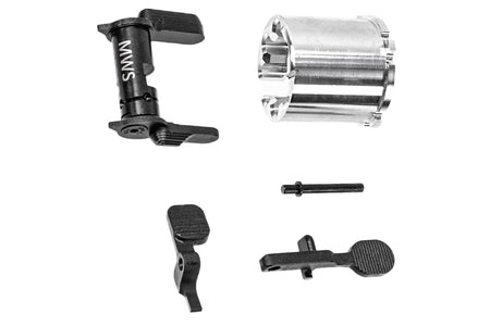 SR-16 Style Ambi Bolt Release CNC Receiver Set For Tokyo Marui TM MWS GBBR Series ( by OMG SR16 )