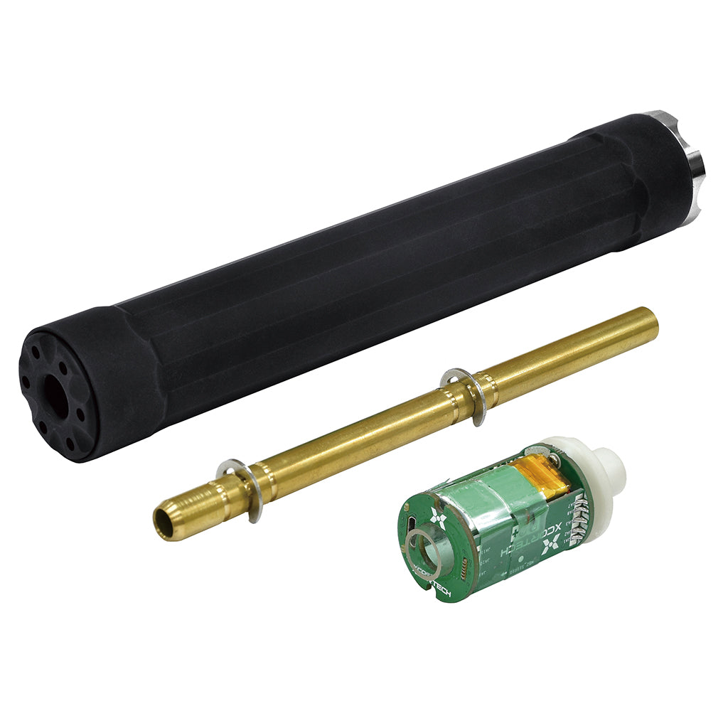 OMG Ryder 9M Style 14mm CCW Dummy Barrel Extension w/ XT-301 Mini Tracer / Power Up Barrel ( BK )
