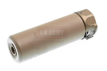 OMG SOCOM Mini 1 Dummy Barrel Extension w/ 4P Flash Hider ( DE ) ( 14mm CCW )