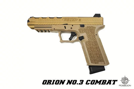 Poseidon Orion No.3 Combat Airsoft GBB Pistol ( G Model Spec )-Tan