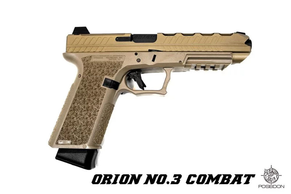 Poseidon Orion No.3 Combat Airsoft GBB Pistol ( G Model Spec )-Tan