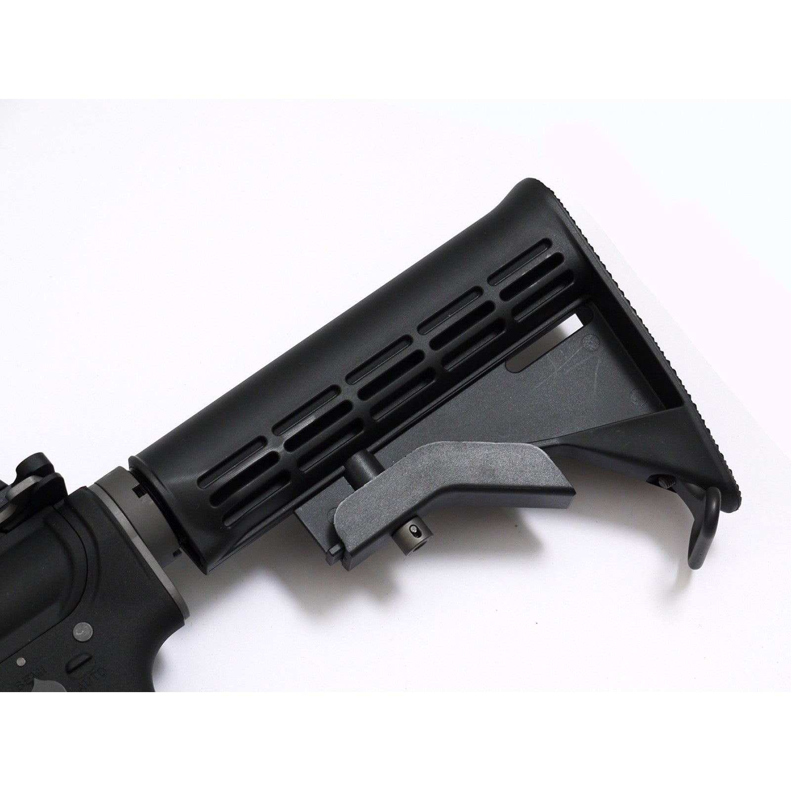 WE M4 RIS Gas Blow Back Open Chamber Rifle GBB Rifle ( Black )