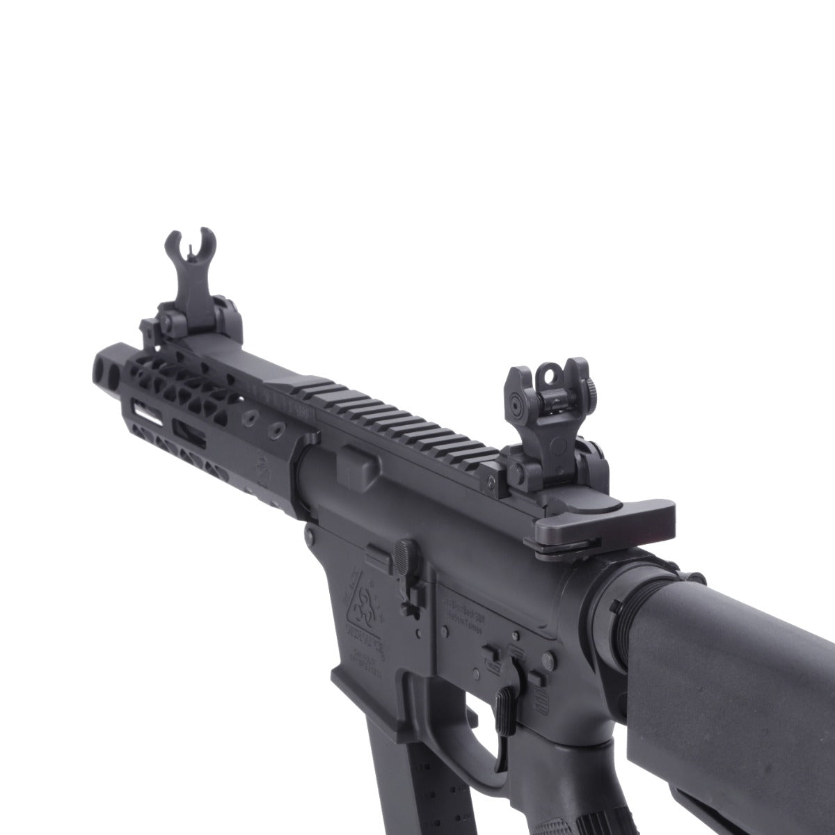 King Arms TWS Black Rain Ordnance 9mm SBR GBB Airsoft ( Black )