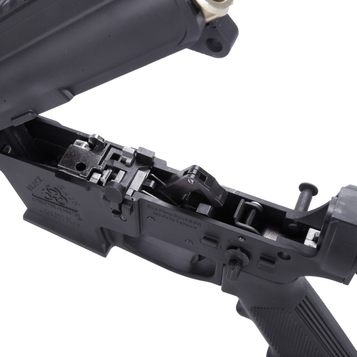 King Arms TWS Black Rain Ordnance 9mm SBR GBB Airsoft ( Black )