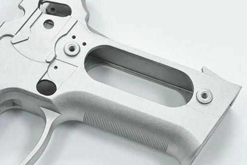 Guarder Aluminum Slide & Frame For Marui TM P226 Rail ( Silver / Late Ver. Marking) - 2022 New Version