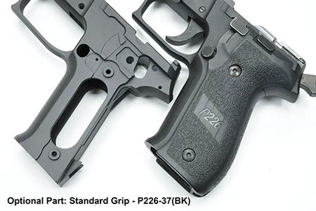 Guarder Aluminum Slide & Frame For Marui TM P226 Rail ( Black / Late Ver. Marking) - 2022 New Version