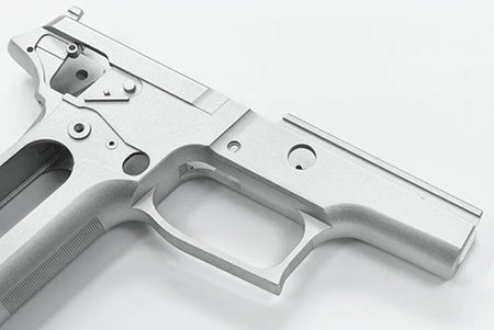 Guarder Aluminum Slide & Frame For Marui TM P226 Navy ( Silver / MK24 Marking ) - 2022 New Version