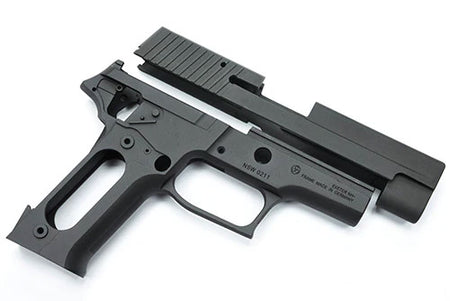 Guarder Aluminum Slide & Frame For Marui TM P226 Navy ( Black / MK24 Marking ) - 2022 New Version