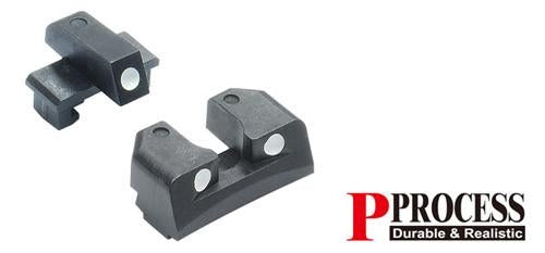 Guarder Steel Sight Set for MARUI P226 ( Black )