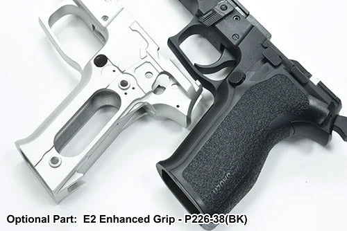 Guarder Aluminum Slide & Frame For Marui TM P226 E2 ( Silver / MK24 Marking ) - 2022 New Version