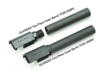 Guarder Steel CNC One-Piece Outer Barrel for MARUI P226 / E2 ( Black )