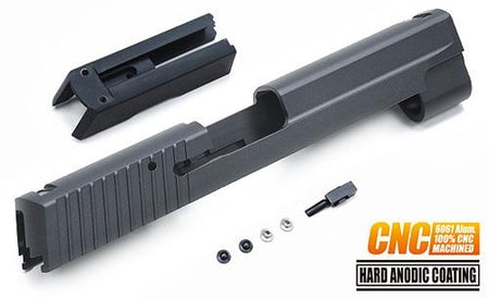Guarder Aluminum CNC Slide Set for MARUI TM P226 / E2 ( Late Ver. Marking ) ( BK )