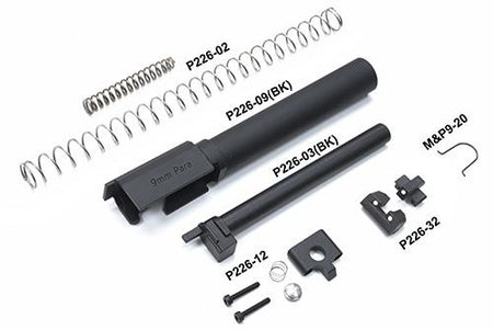 Guarder Steel CNC Slide Set for MARUI TM P226 / E2 ( Black / Early Ver. Marking )